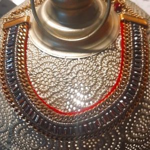 Beautiful Holiday Red Choker Necklace